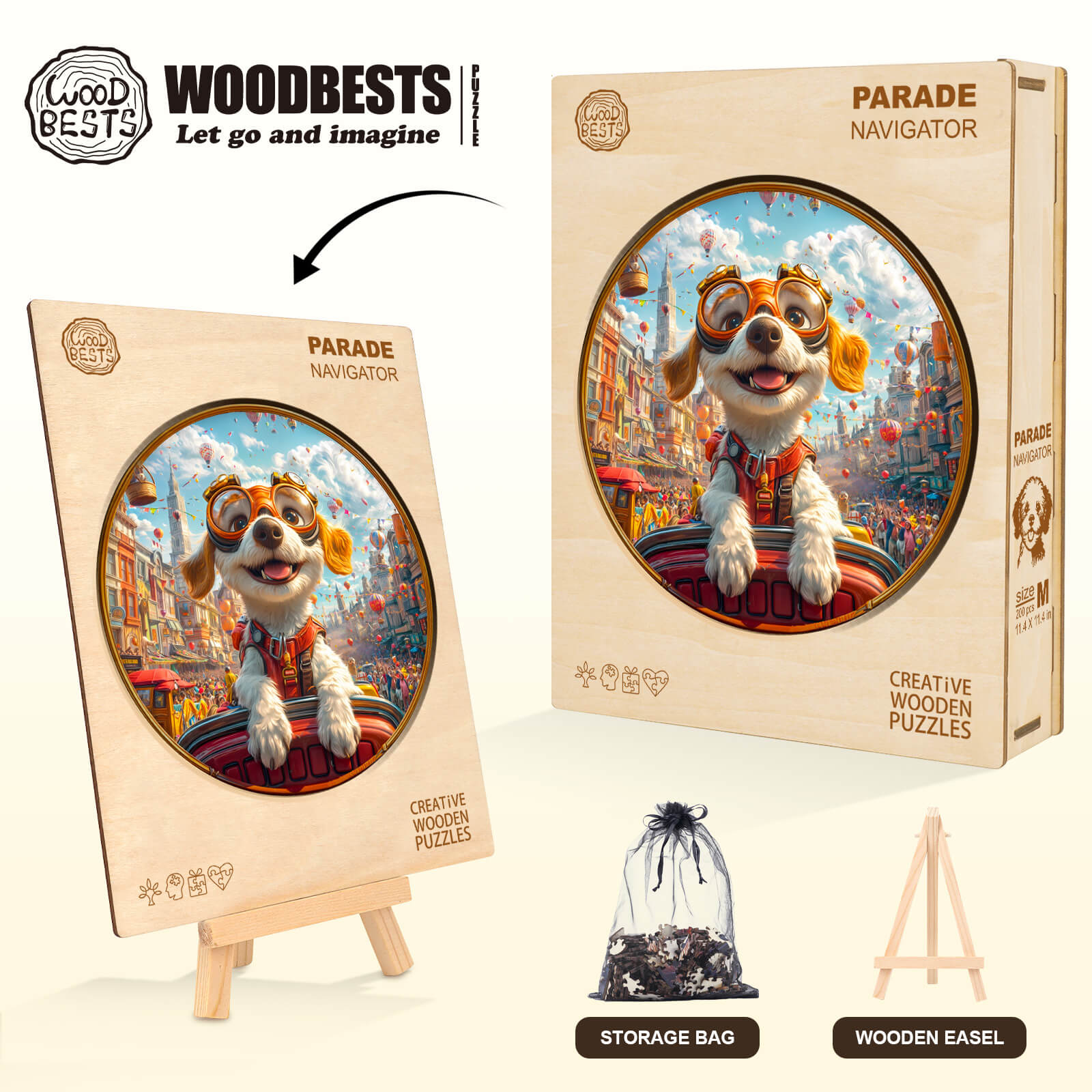 Parade Navigator Wooden Jigsaw Puzzle