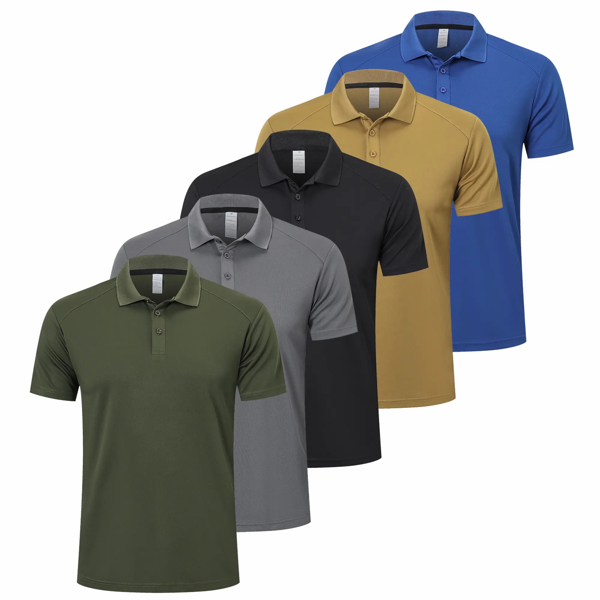 Men’s Quick-Dry Polo Shirt – Lightweight Performance Casual Tee