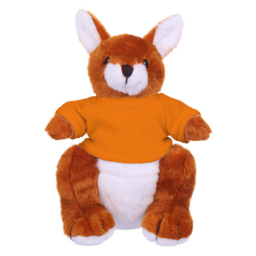 Soft Plush Kangaroo with Tee 8inch