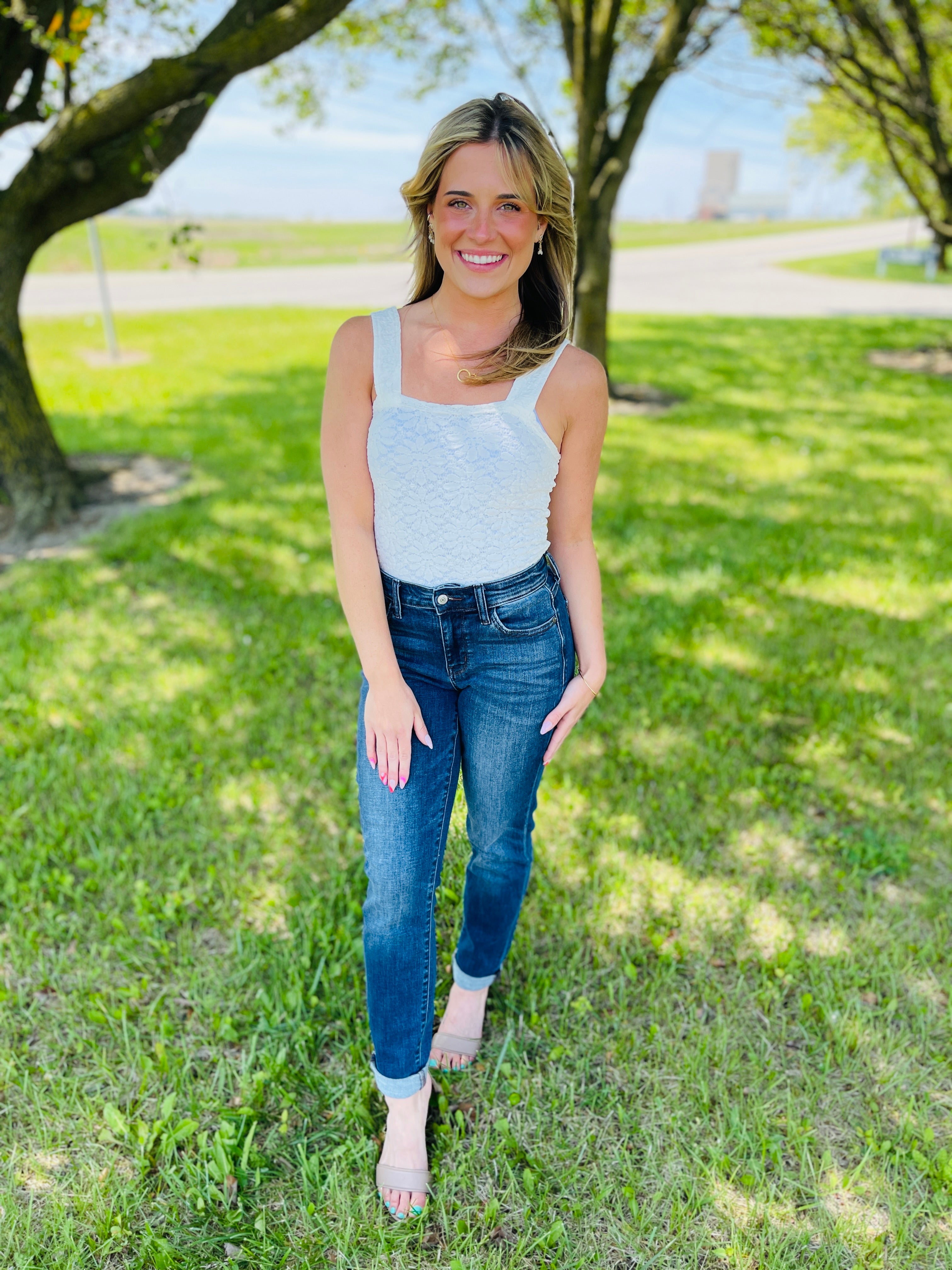 Judy Blue Plus/Reg Simply Perfect Non Distressed Slim Fit Jeans