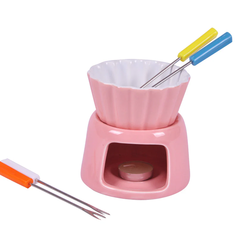 Mini Ceramic Tealight Fondue Melting Pot
