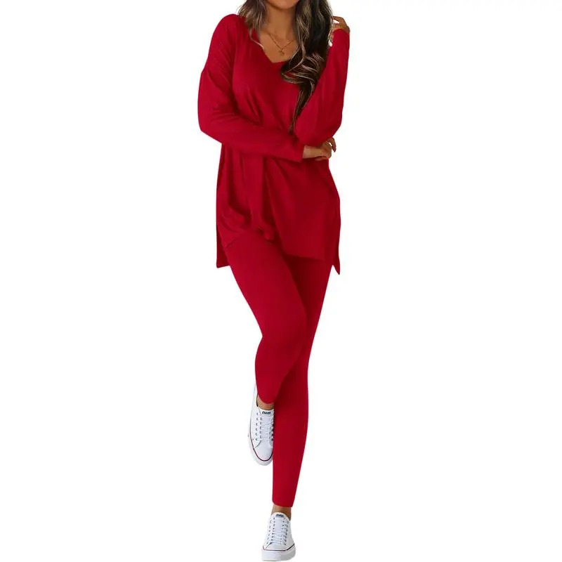 Two-Piece Sets For Women Fall Fashion 2025 Casual Lounge Matching Set