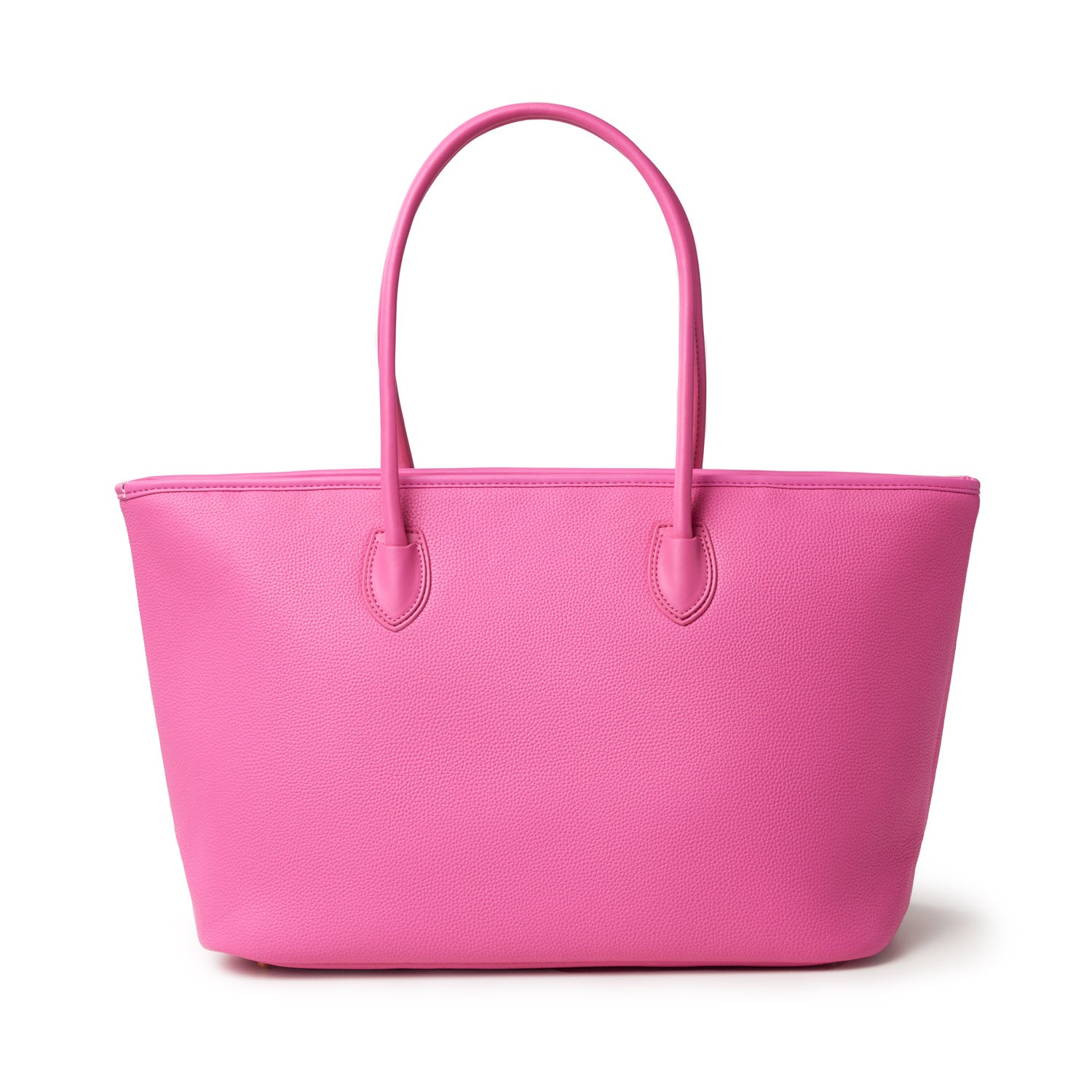 PEBBLE TOTE BAG - HOT PINK
