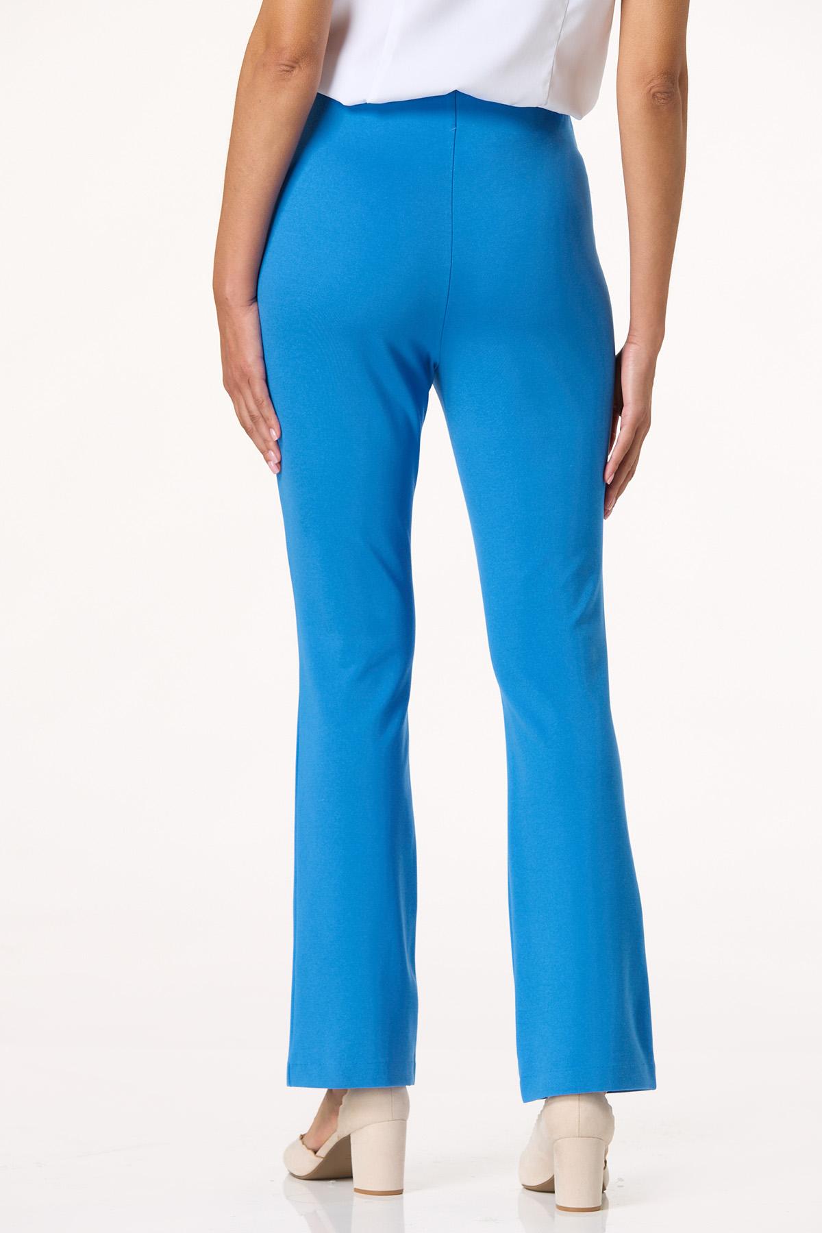 Solid Kick Flare Pants