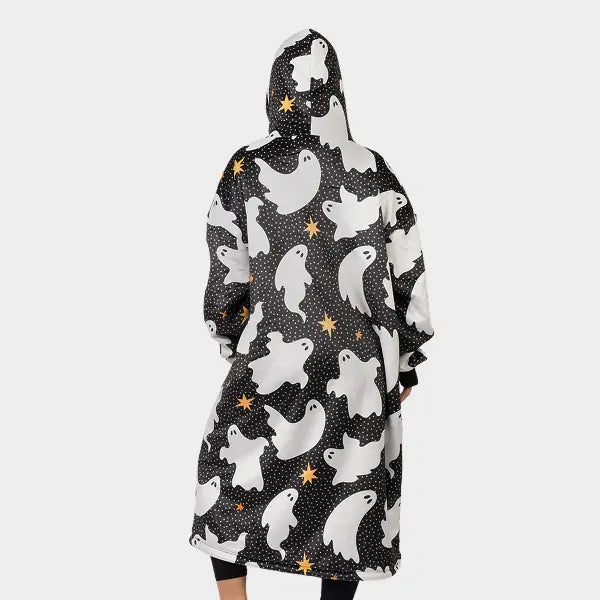 Wearable blanket Oversized with sherpa lining One size fits most.