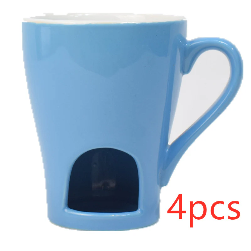 Ceramic Pink & Blue Melter Mug