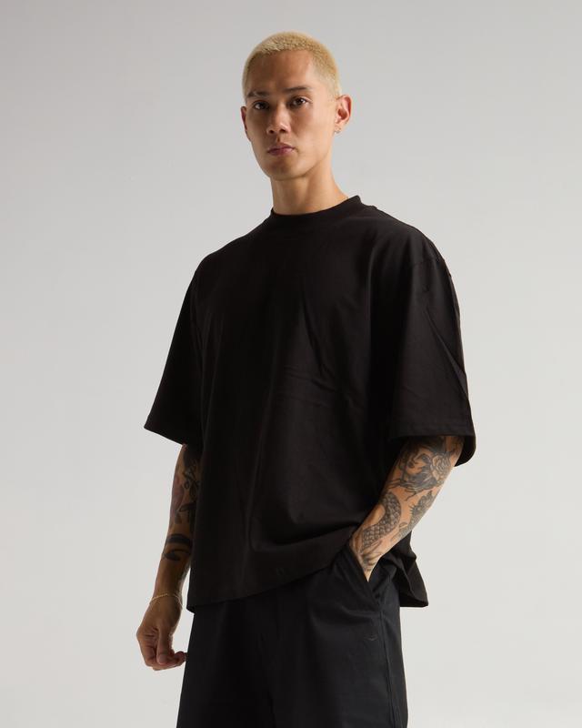 Men’s Heavyweight Oversized Cotton T-Shirt (Relaxed Fit)