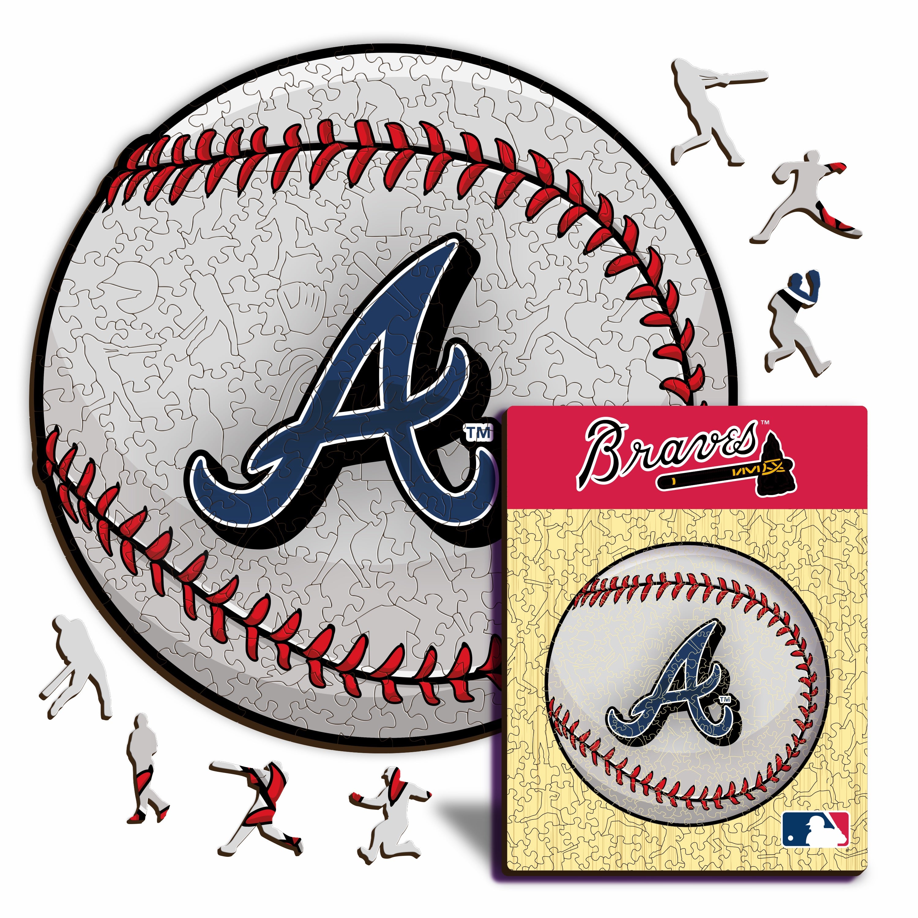 Atlanta Braves™ - Wooden Puzzle