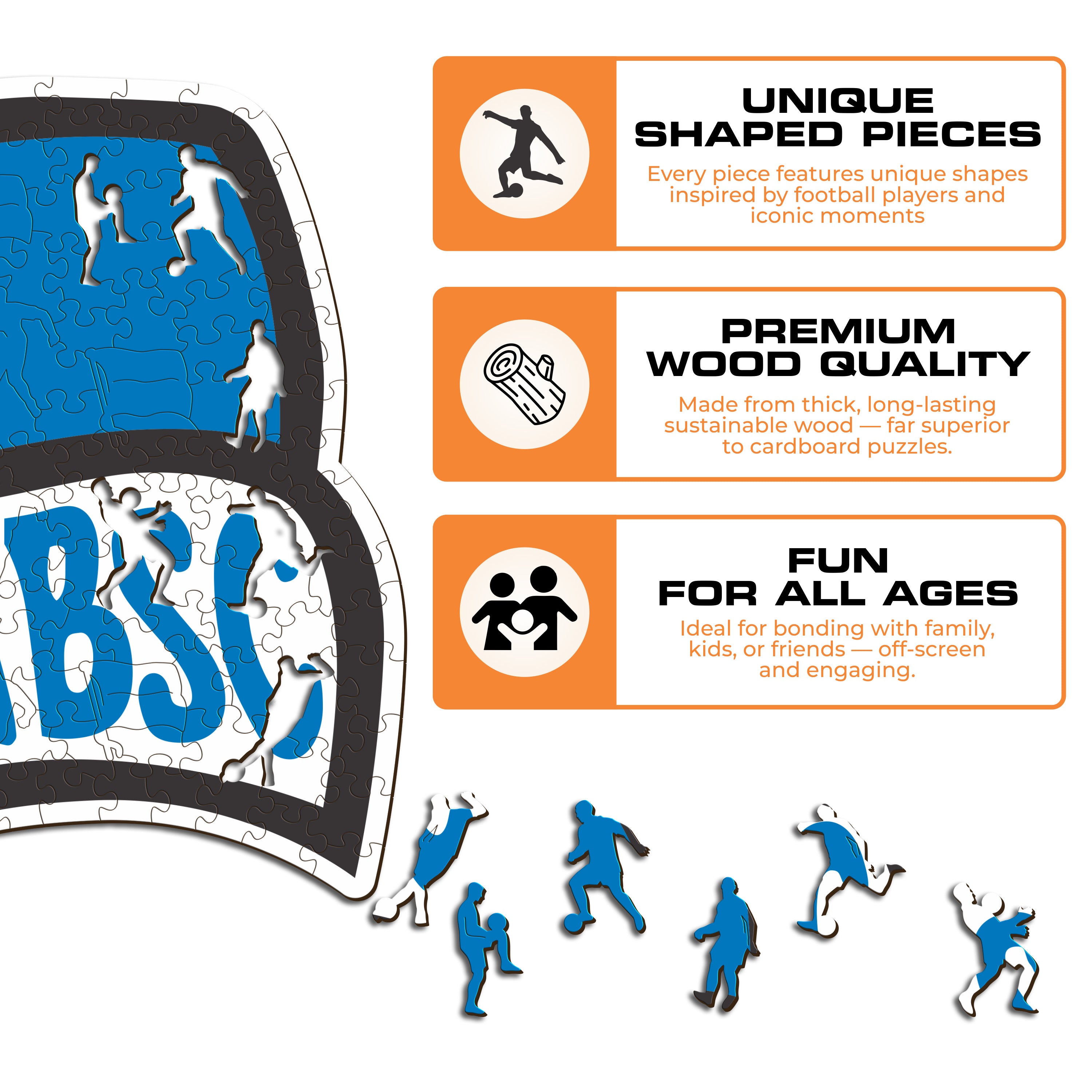 Hertha BSC® Logo - Wooden Puzzle