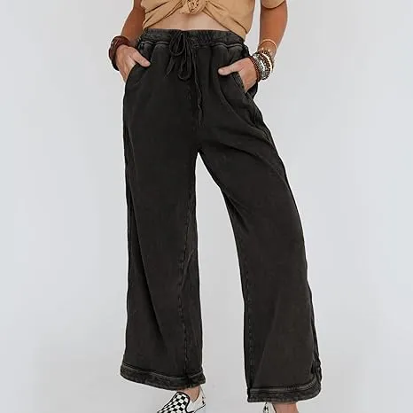 Women's Casual Wide Leg Sweatpants