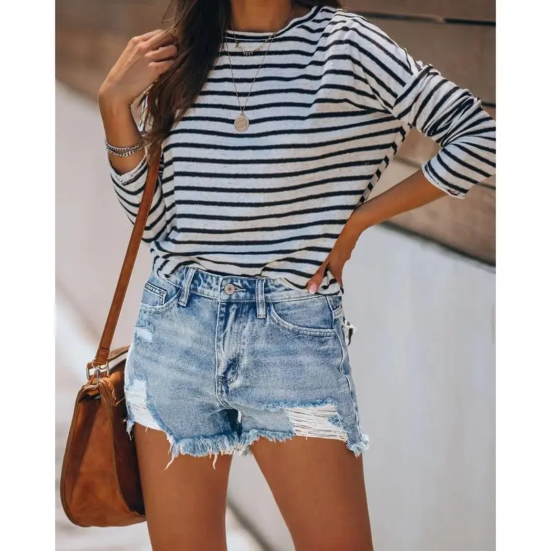 Women's Casual Denim Shorts (Just $3 Each!)