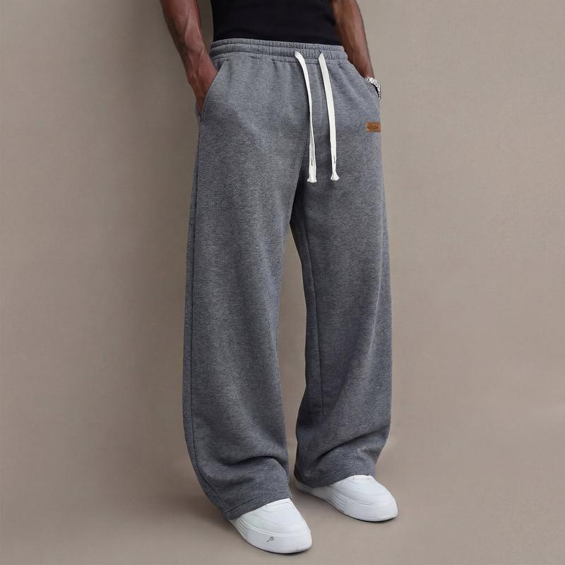 Men’s Casual Stretch Drawstring Pants – Relaxed Fit Everyday Trousers