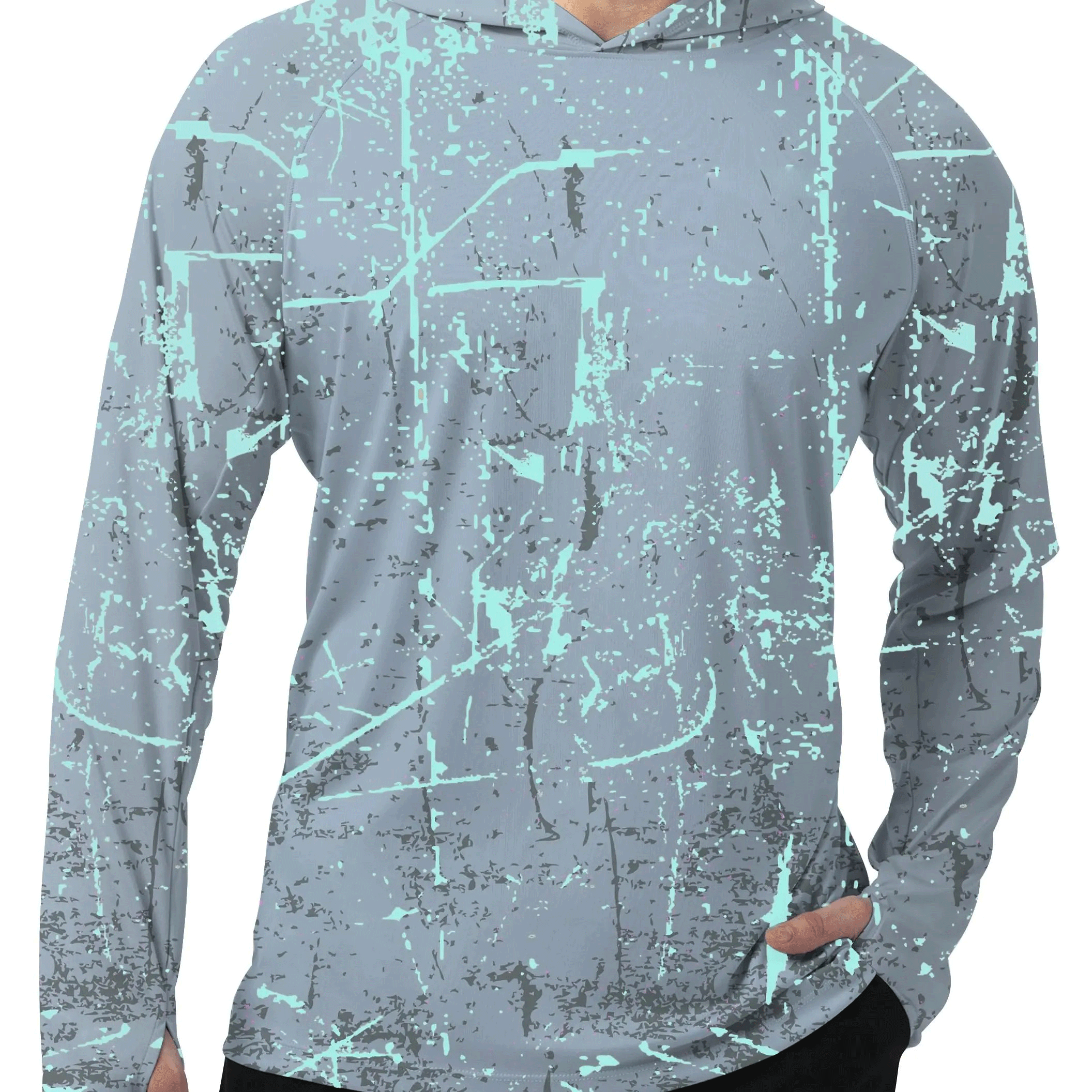 ☀️ Men's UPF 50+ Sun Protection Hoodie Shirt