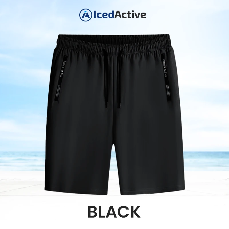 IcedActive - Women's Ice Silk Quick Drying Stretch Shorts