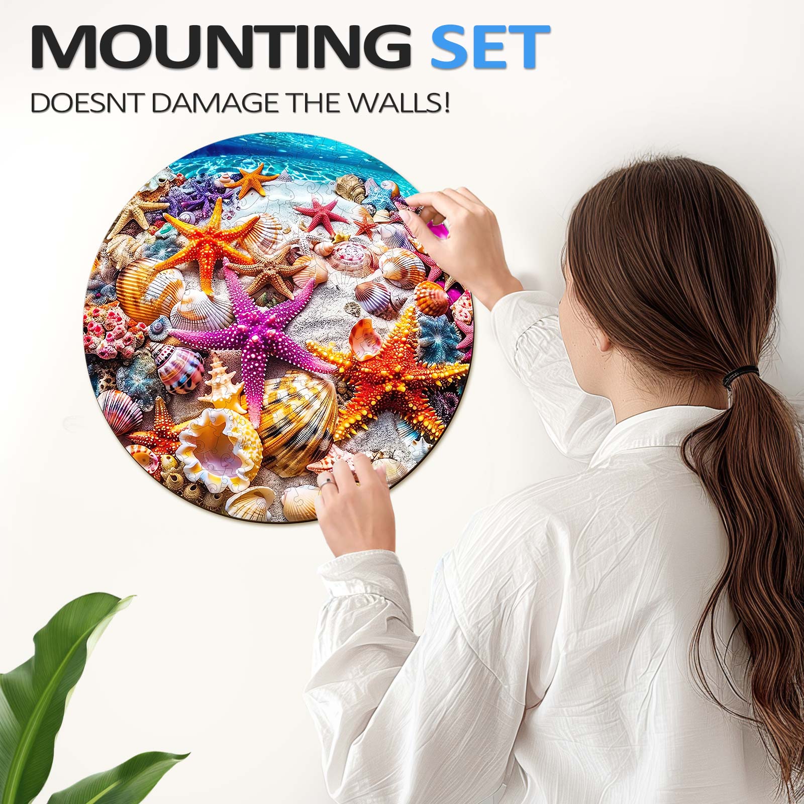 Starfish Wooden Jigsaw Puzzle