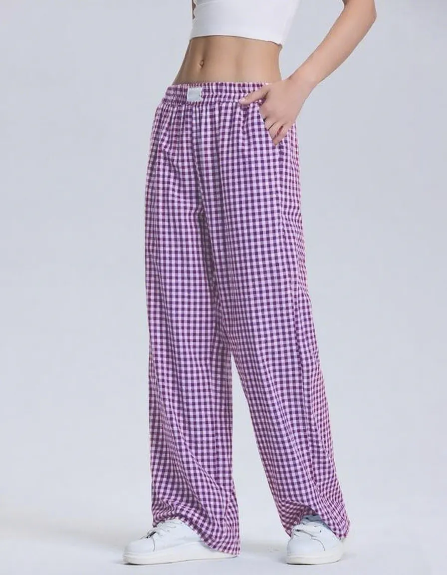 Women's plaid checkered casual pants(Just $3 Each!)