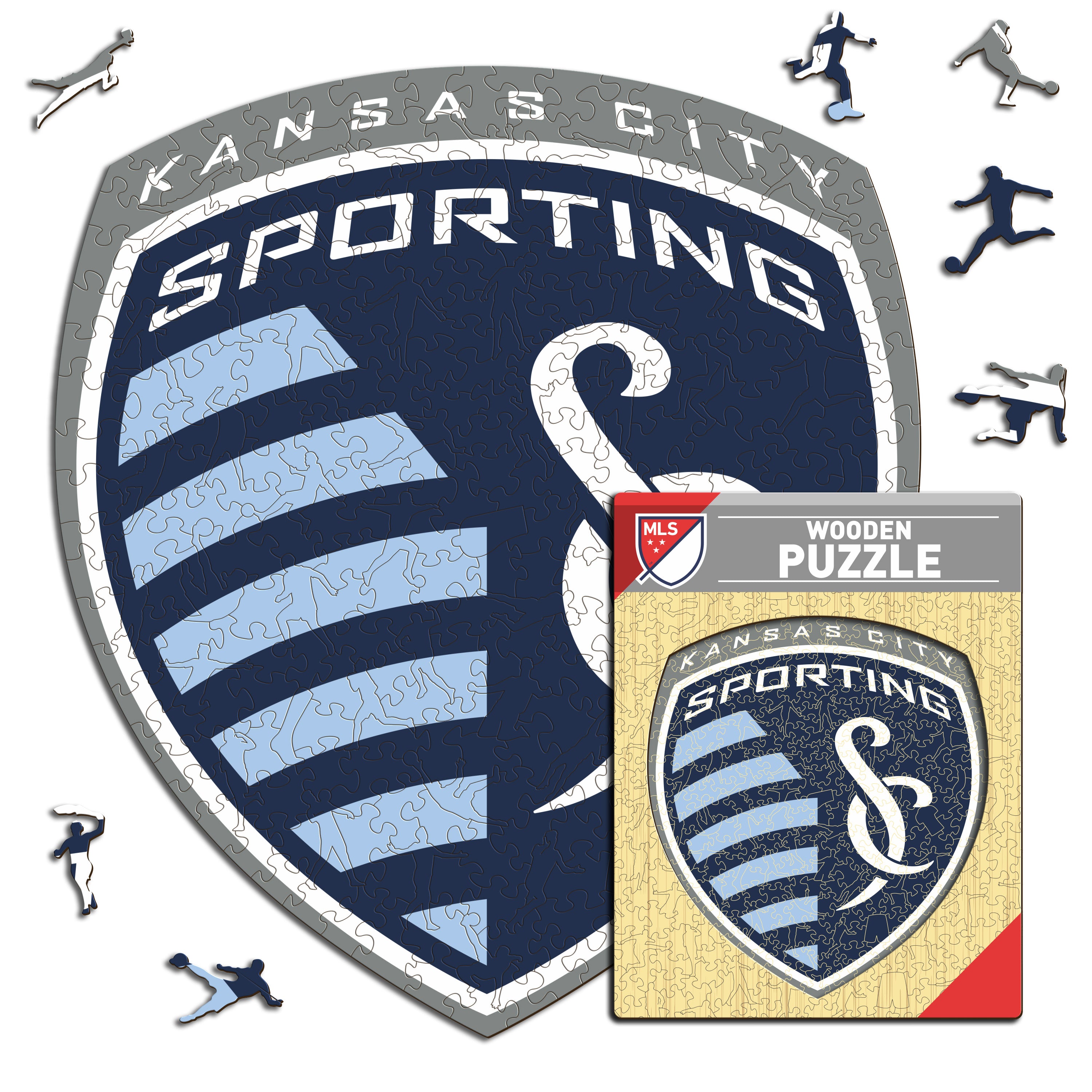 Sporting Kansas City® Logo - Wooden Puzzle