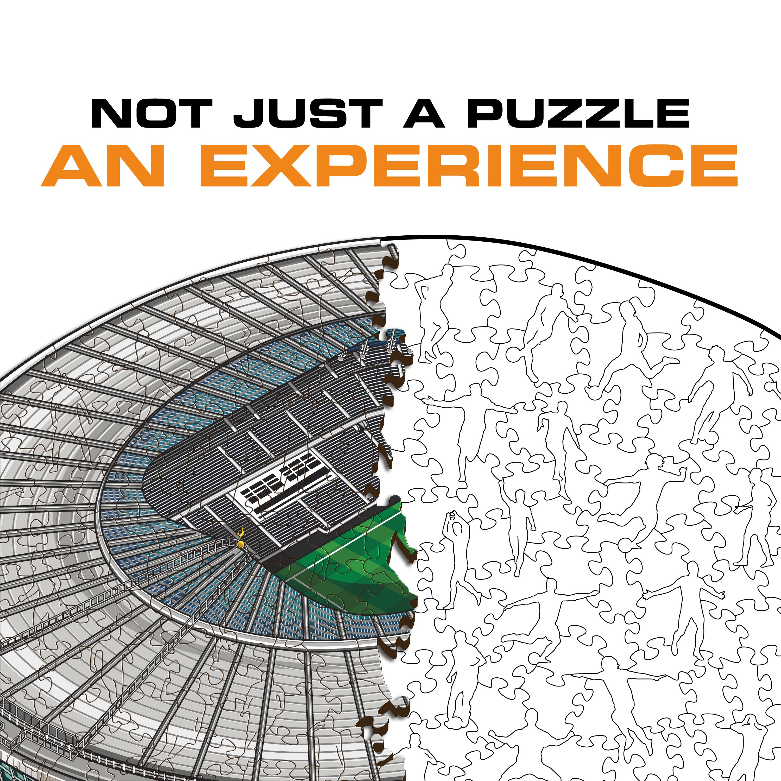 Tottenham Hotspur FC® Stadium - Wooden Puzzle