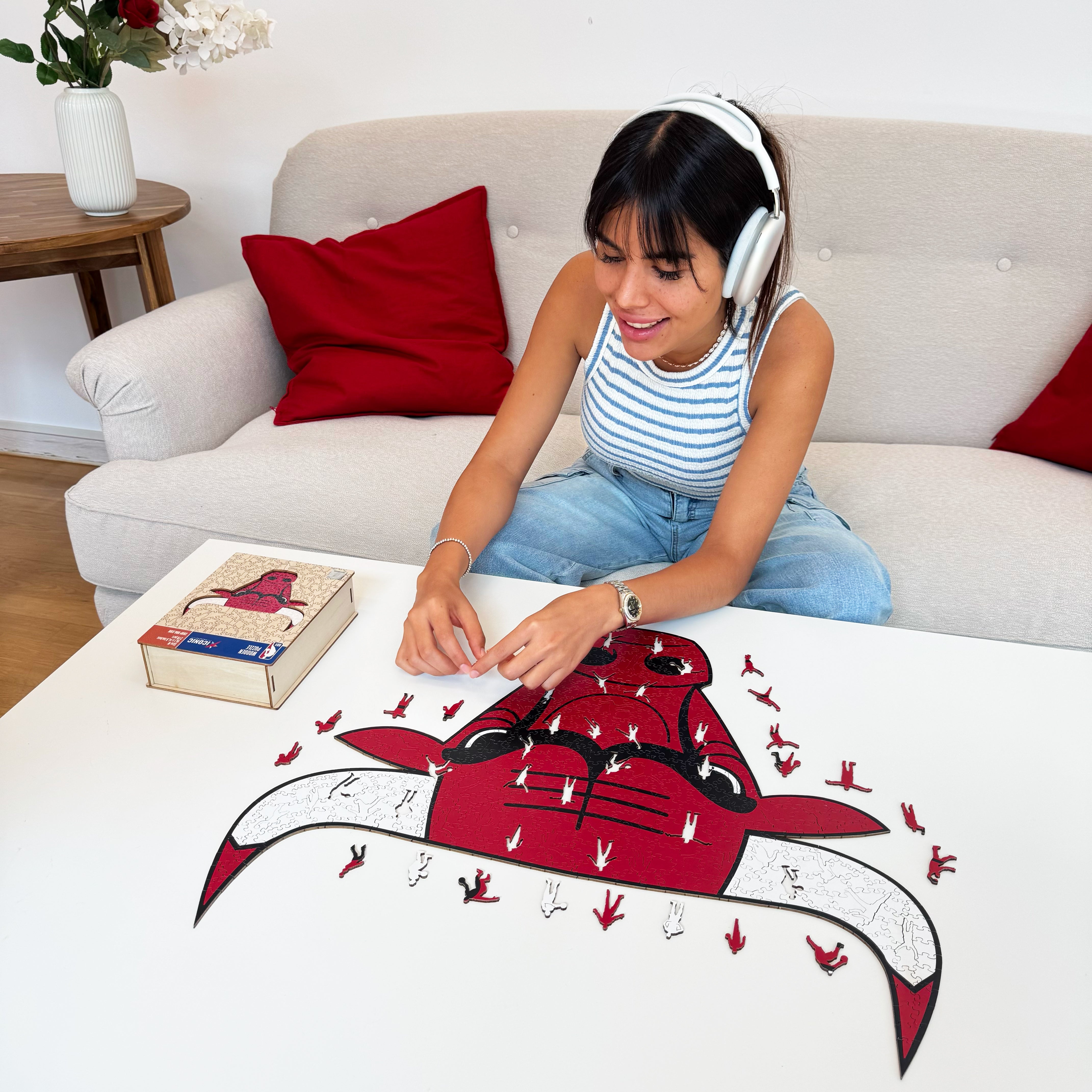 Chicago Bulls™ - Wooden Puzzle