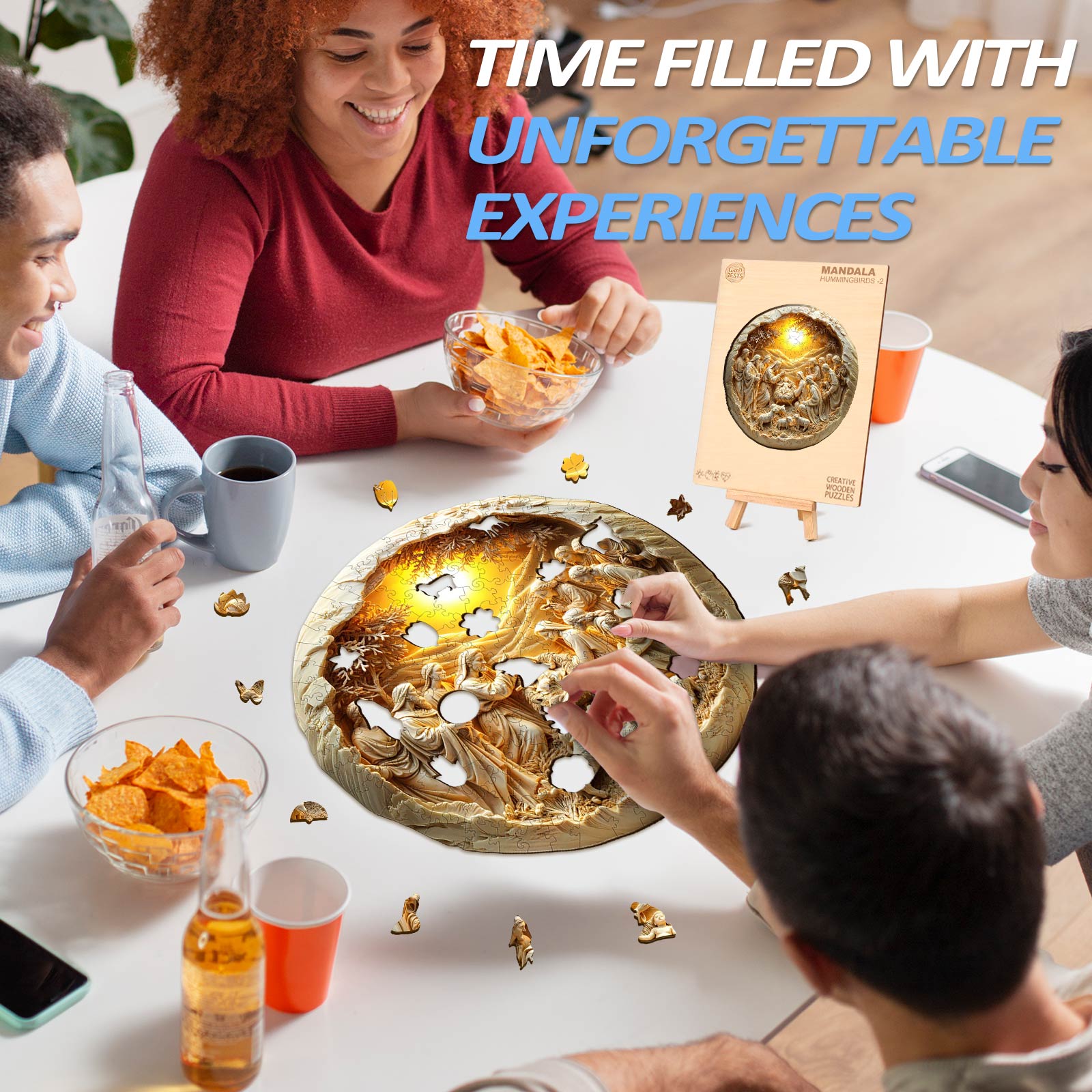 Savior comes Wooden Jigsaw Puzzle