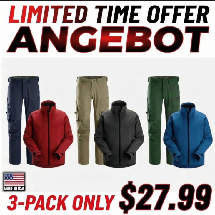 🔥Men's ski suit set – Windproof & winterproof