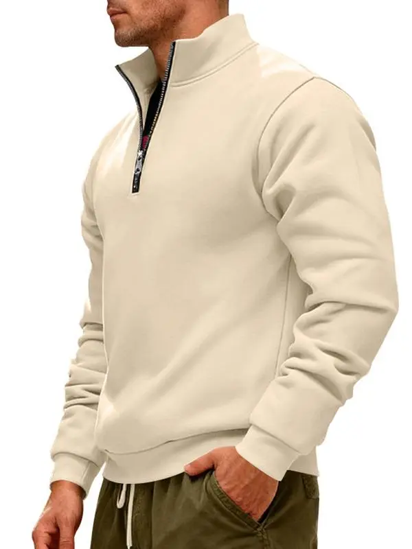 Men's Winter Fleece Lined Hoodie, Casual Hoodie, Thick Heavyweight Loose Fit Outdoor Sportswear