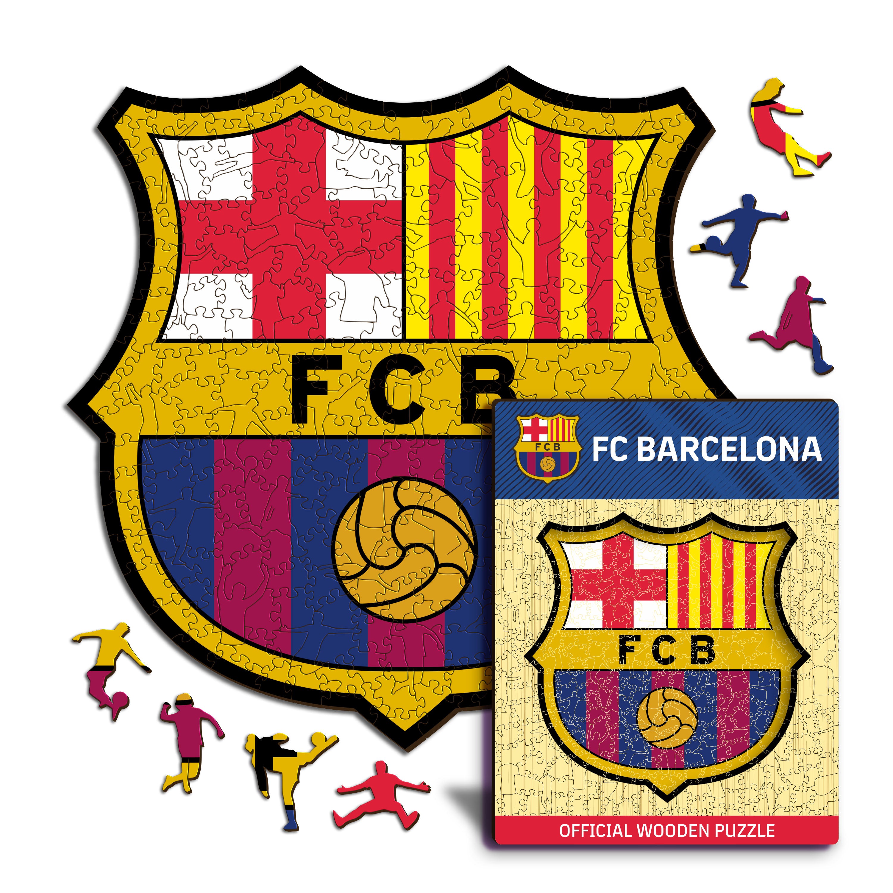 FC Barcelona® Logo - Wooden Puzzle