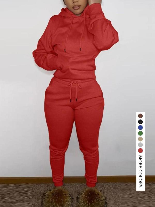 Women's 2-Piece Hoodie & Jogger Pants Set