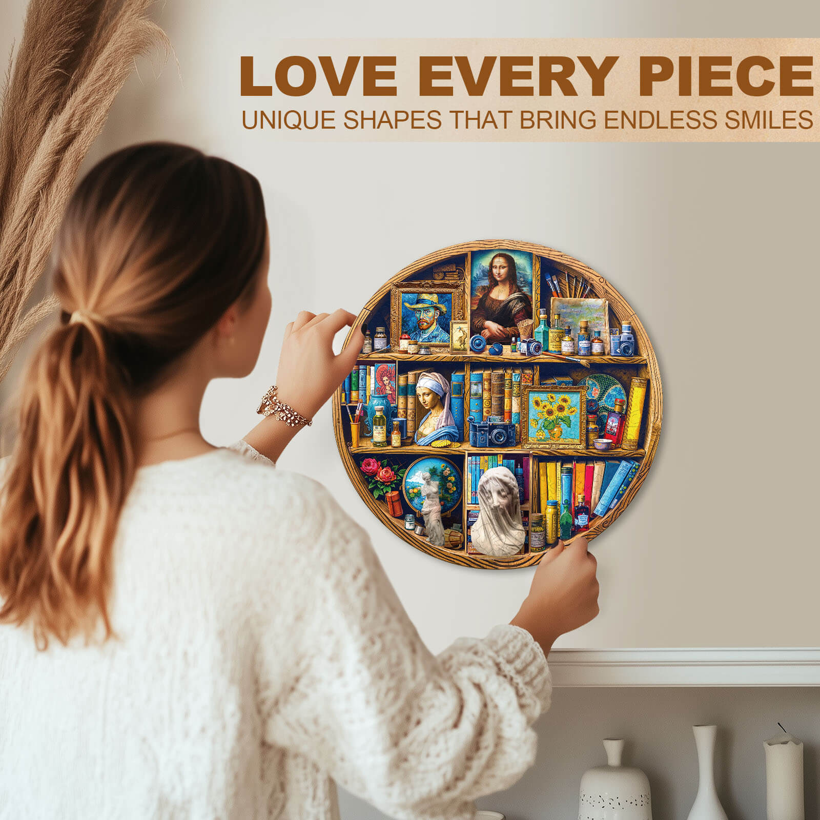 Artist Closet Wooden Jigsaw Puzzle