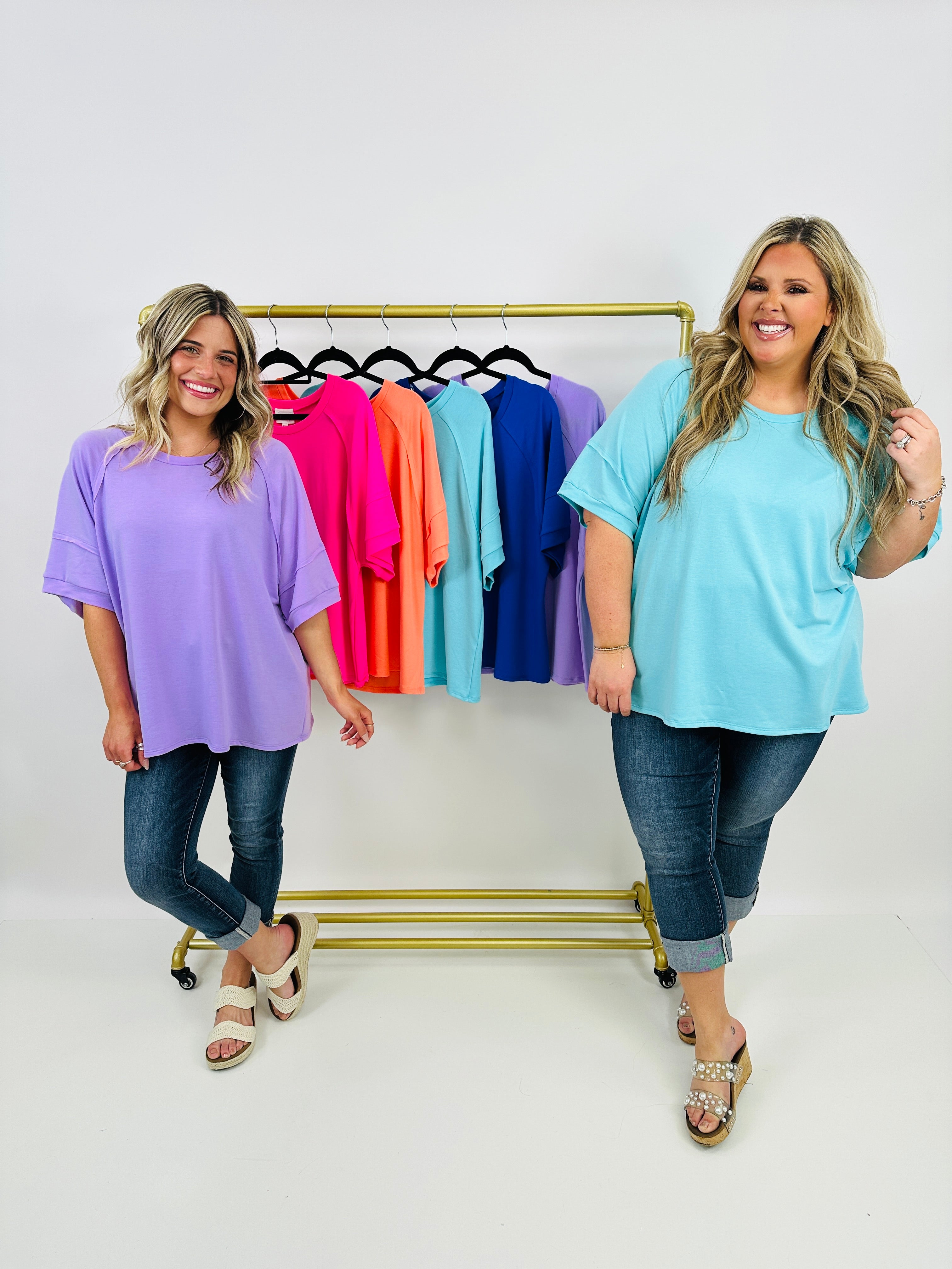 Color Crush Top- Multiple Colors!
