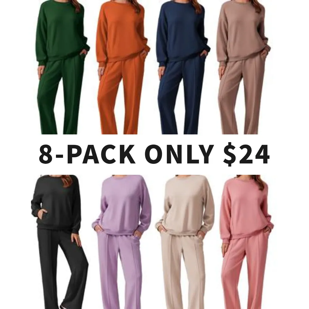 Two-Piece Long Sleeve Sweatshirt