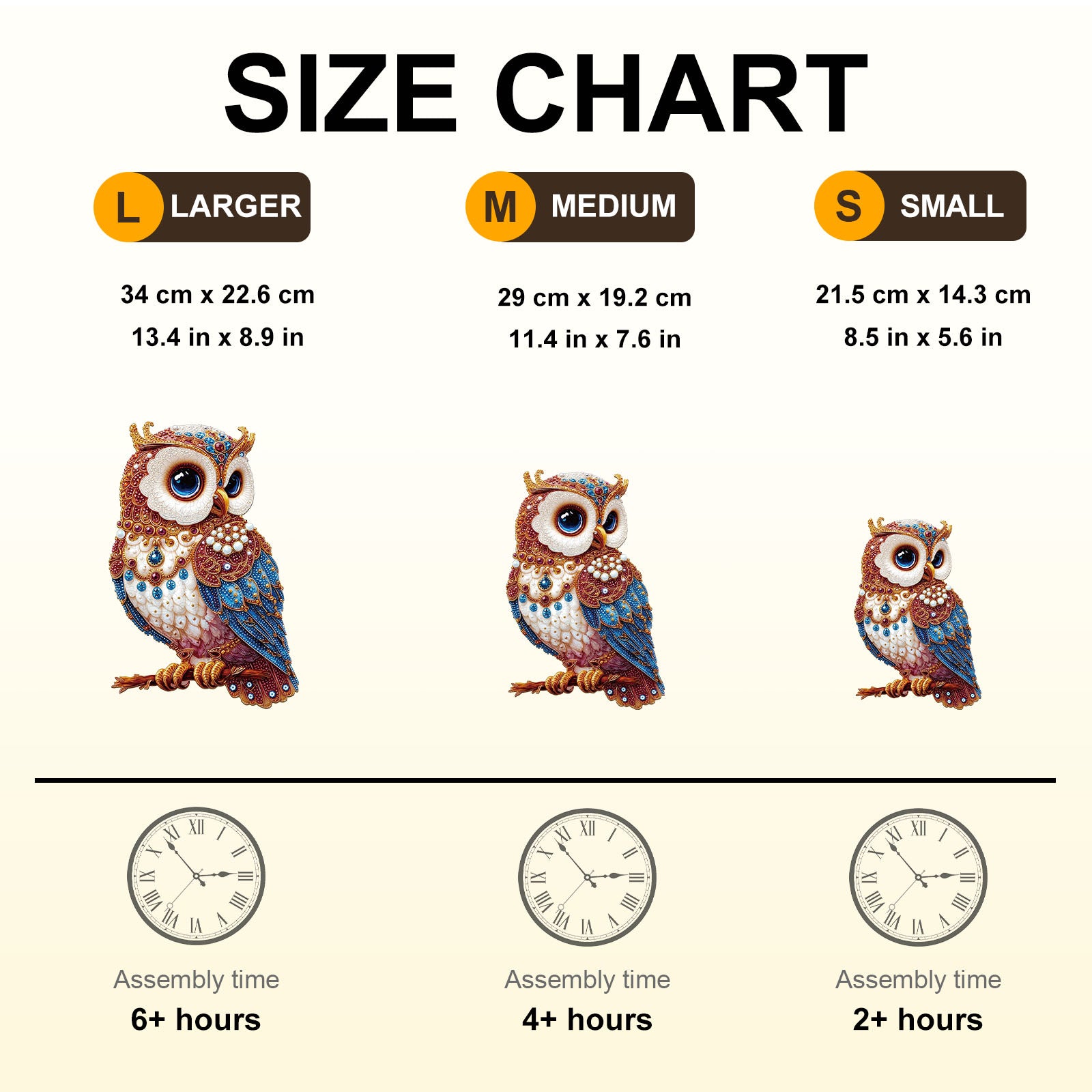 Regal Owl Wooden Jigsaw Puzzle