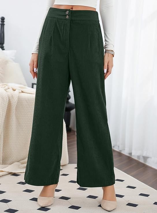 Women's Elastic Waist H-Line Wide Leg Pants Daily Going Out Pants Apricot Casual Split Joint Plain Spring/Fall Pants