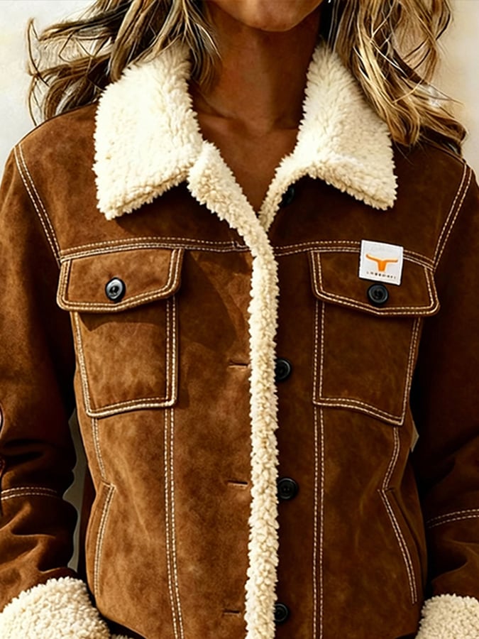 Women's Casual Fleece Warm Jacket