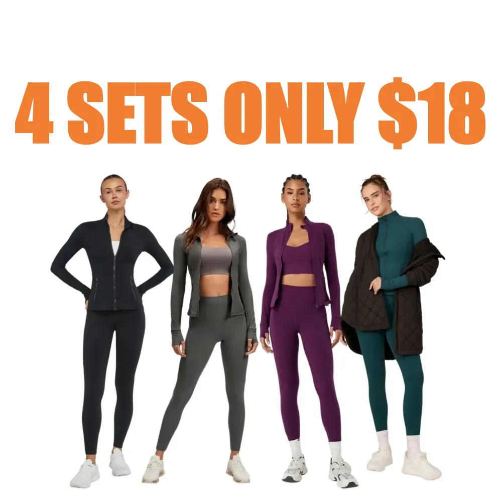 Jacket and Yoga Leggings Daily Set