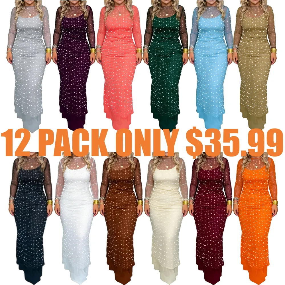 Women's Maxi Bodycon Dress