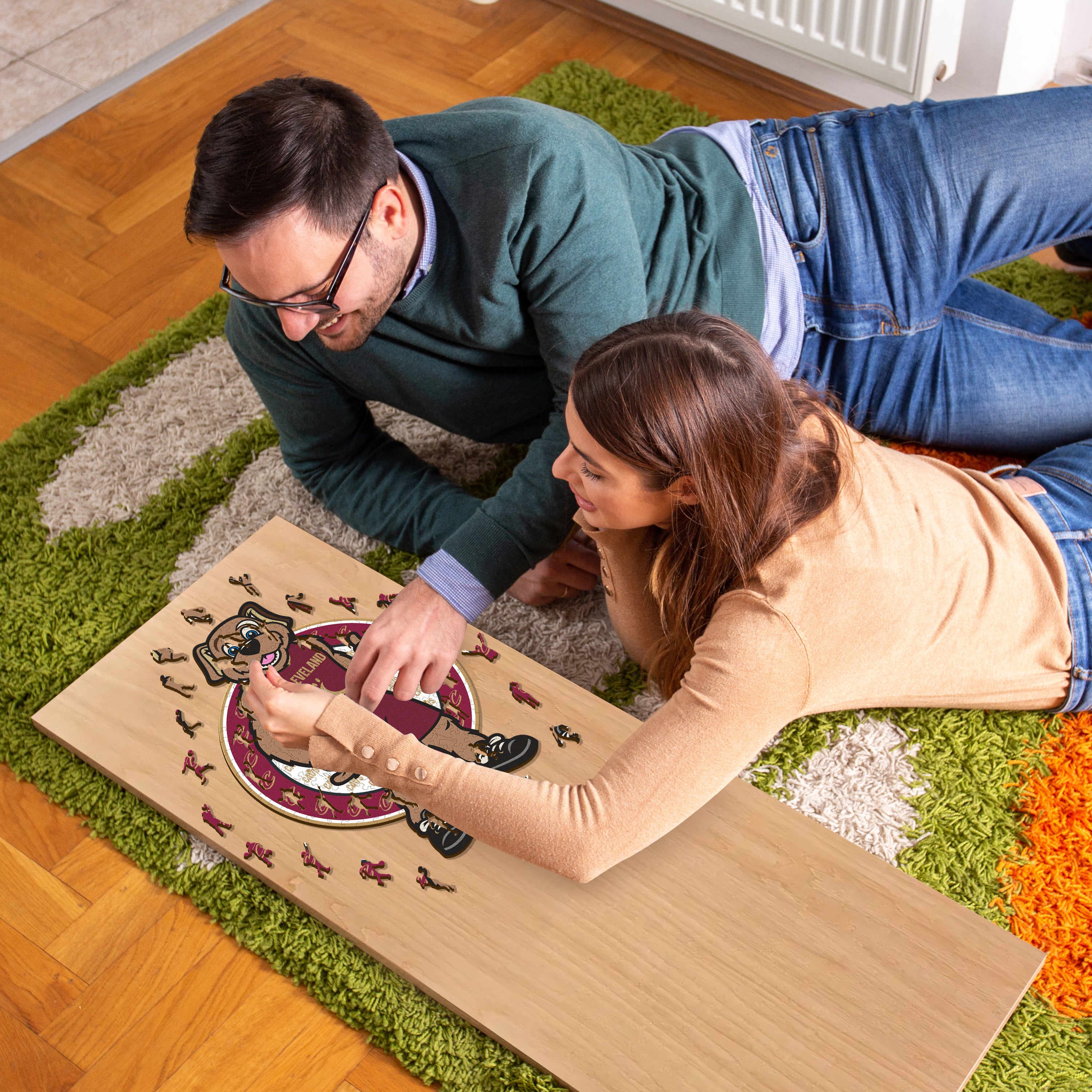 Cleveland Cavaliers™ Mascot - Wooden Puzzle