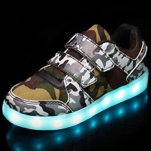 New Children LED Shoes for Boys Girls