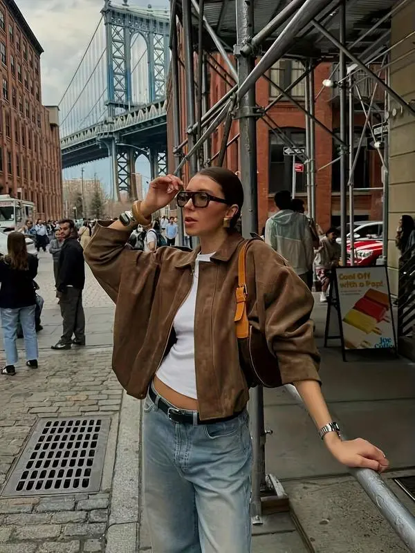 Casual Loose Fit Short Jacket