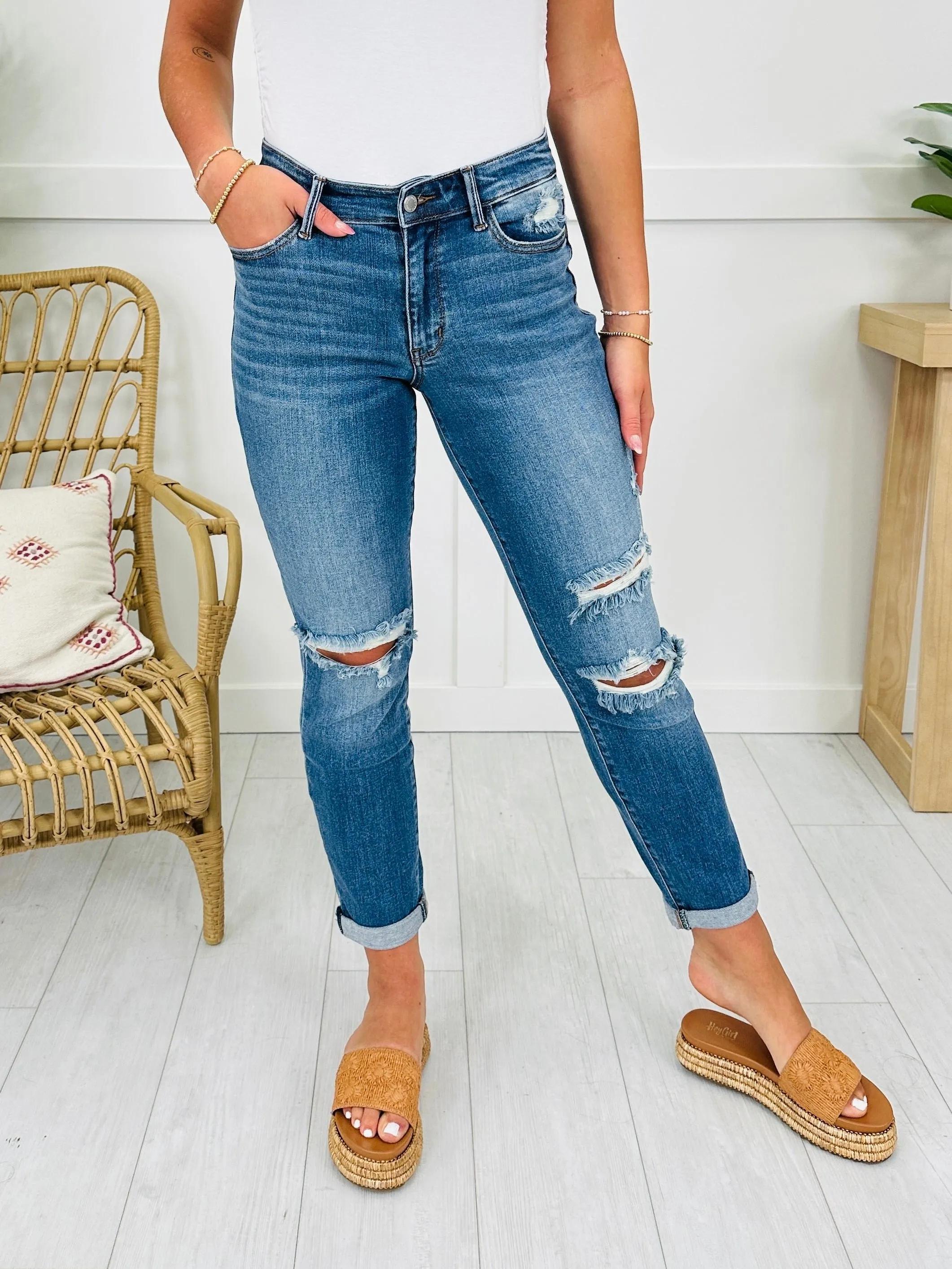 Judy Blue Vintage Revival Boyfriend Jeans
