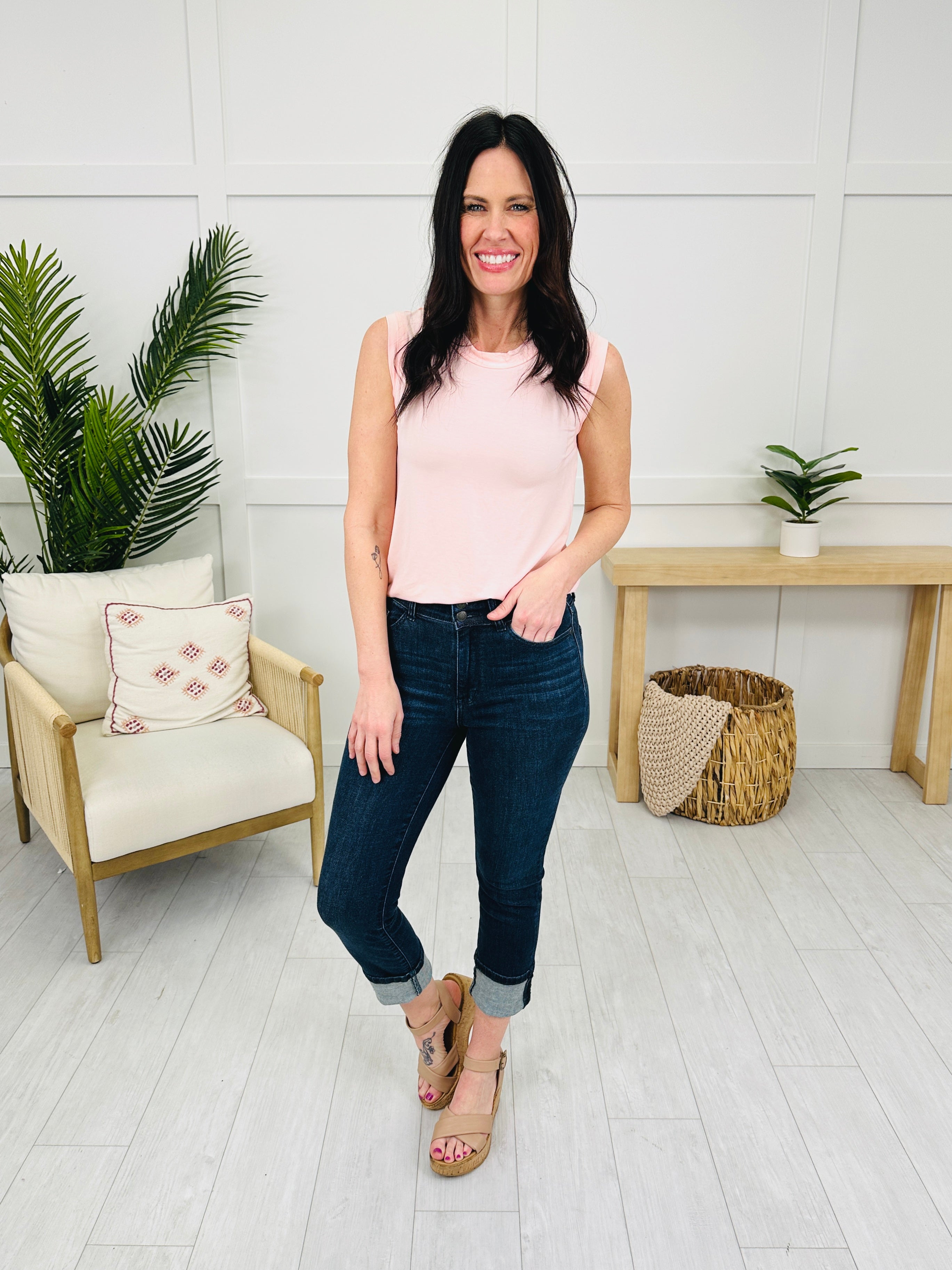 Judy Blue Double Take High Rise Capris