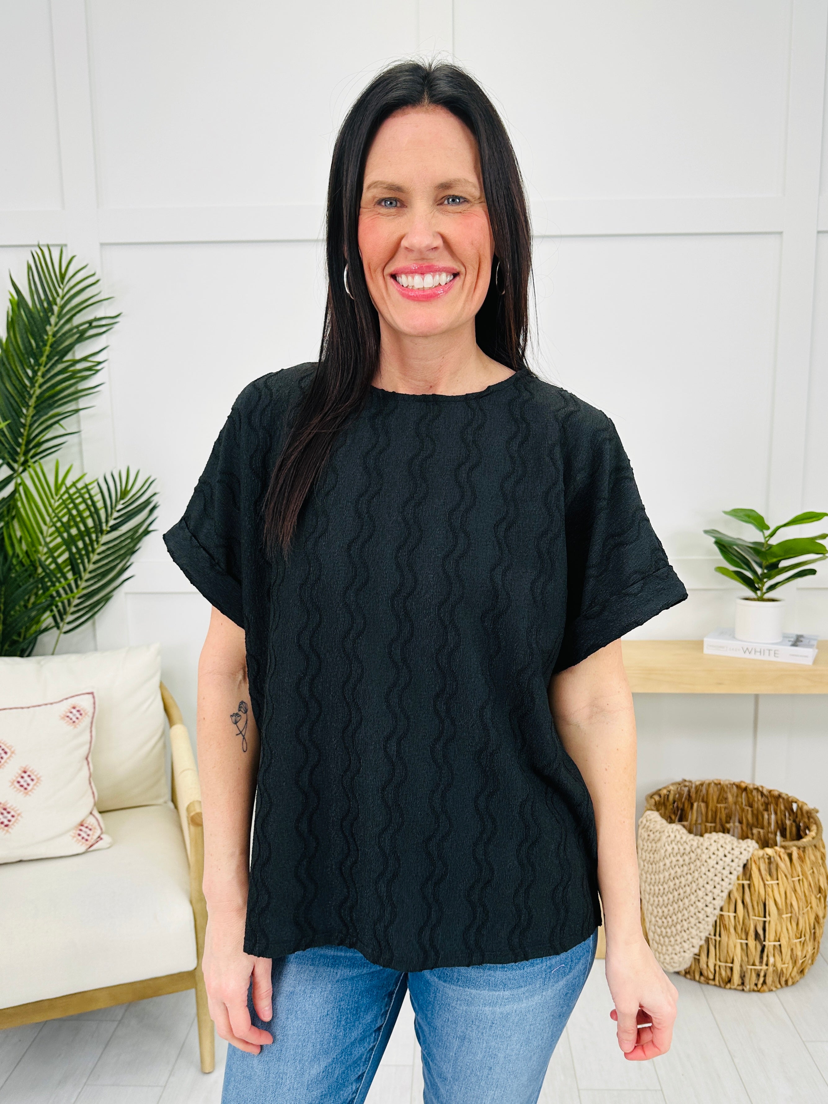 Effortless In Style Top- Multiple Colors!