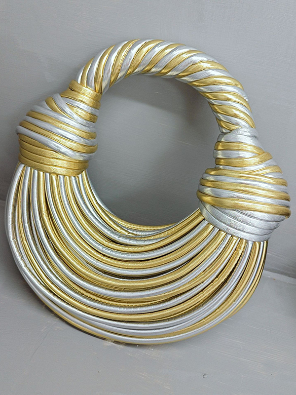 Geometric Zipper Handbags