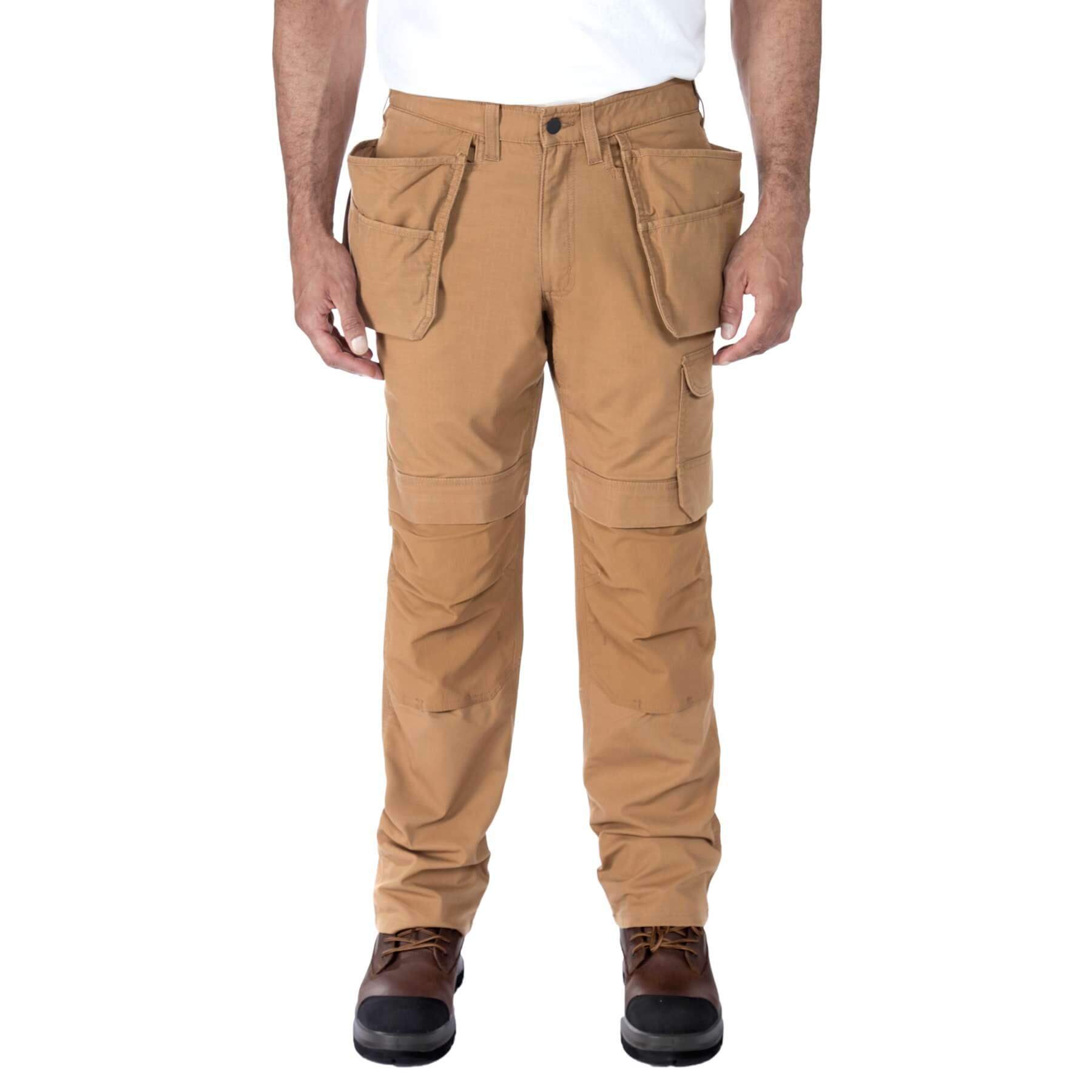 CHT Steel Double-Front Multi-Pocket Stretch Ripstop Cargo Trousers 105070