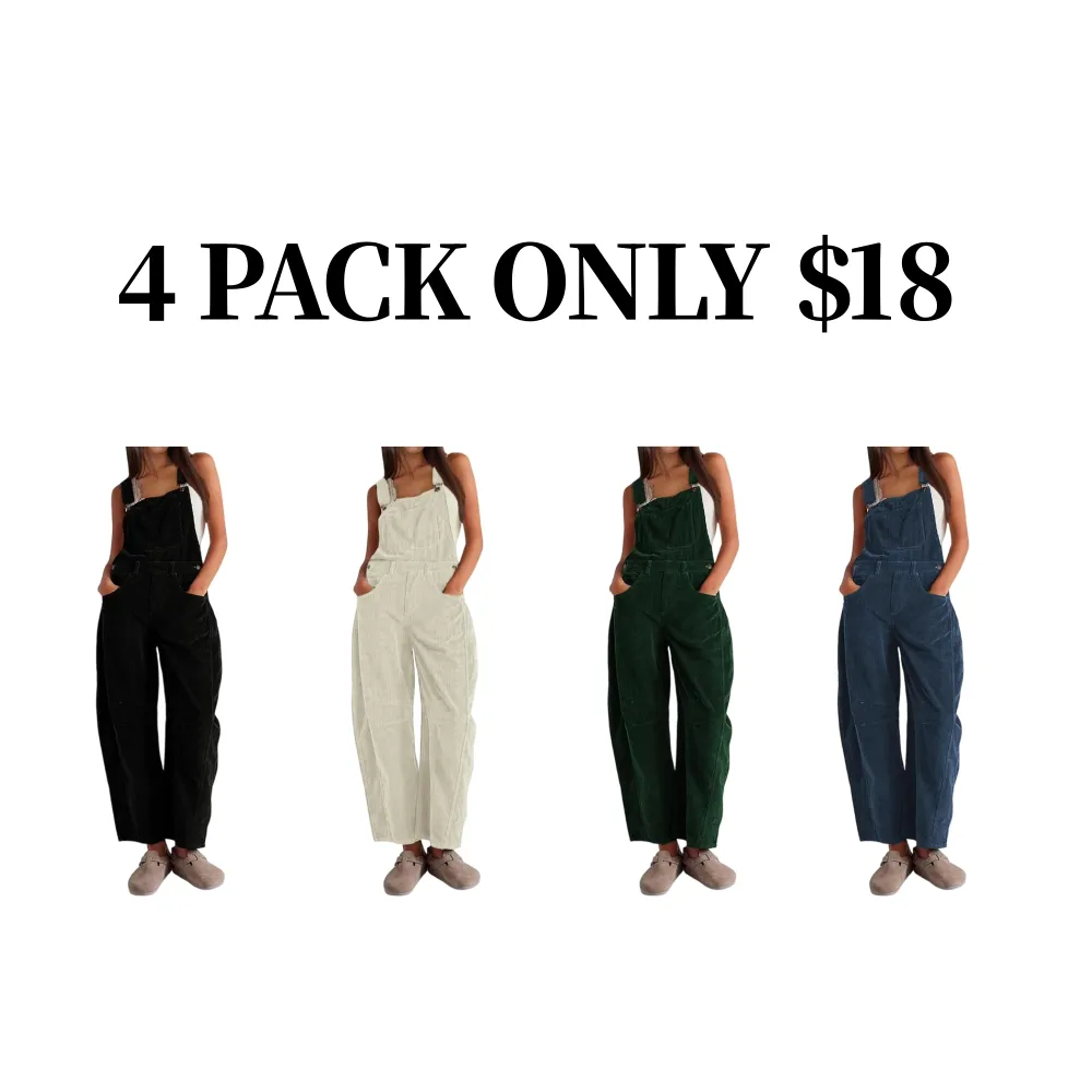 Corduroy Overalls for Women