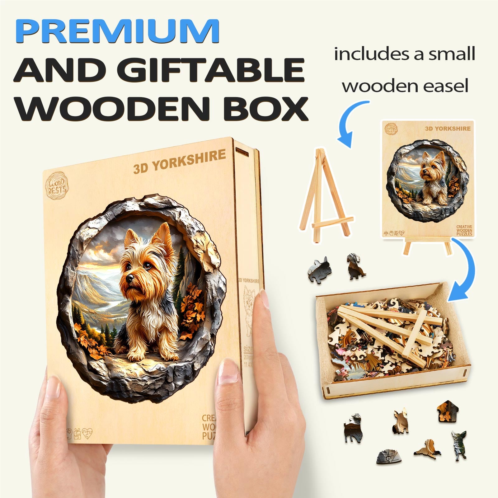 Yorkshire Wooden Jigsaw Puzzle