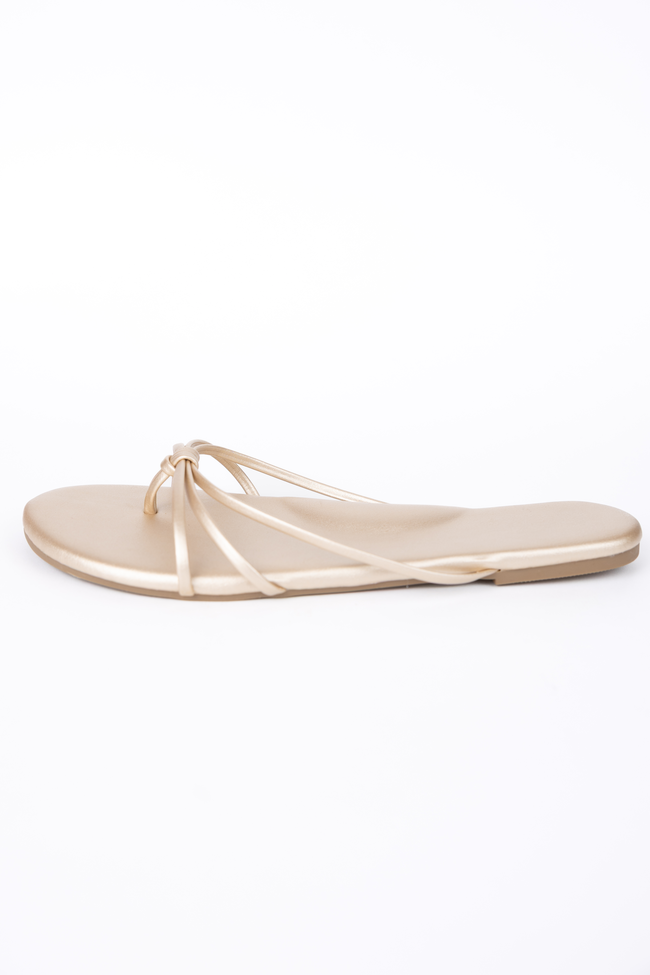 Landry Champagne Flip Flops