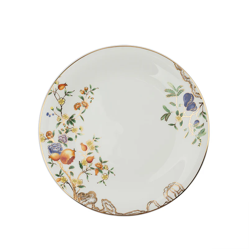 Bone China European Antique Style Bowl and Plate