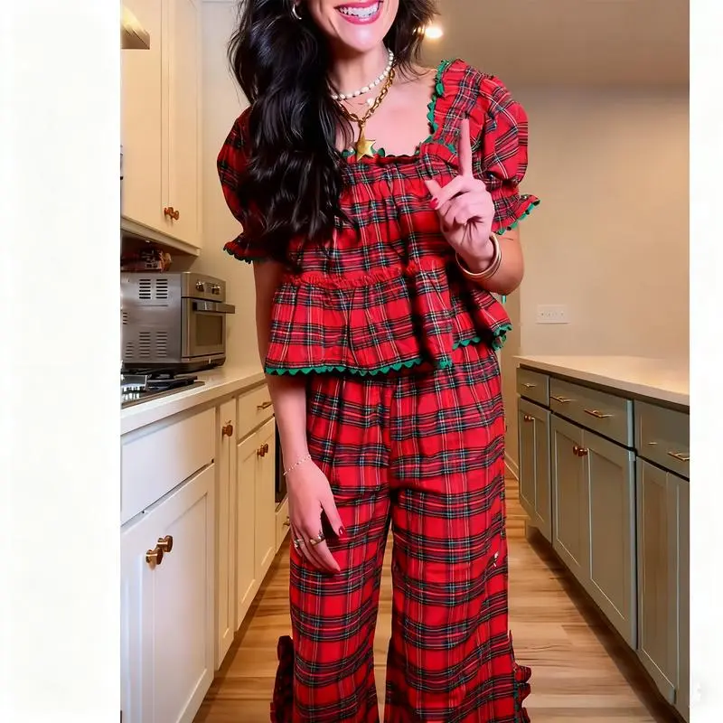 Women Pajama Set Sleepwear Loungewear