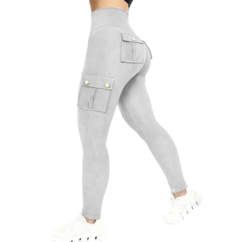 Women's Printed High-Waisted Skinny Pants